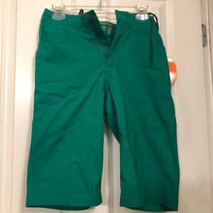 Green shorts size XS
